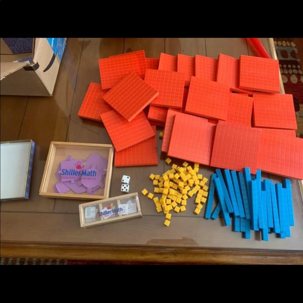 Math- block learning set